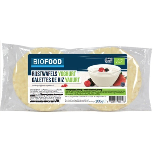 Damhert Rijstwafels yoghurt 100g