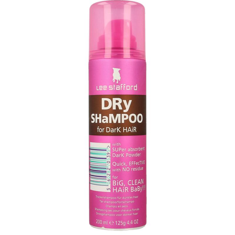 Lee Stafford Dry shampoo dark 200ml