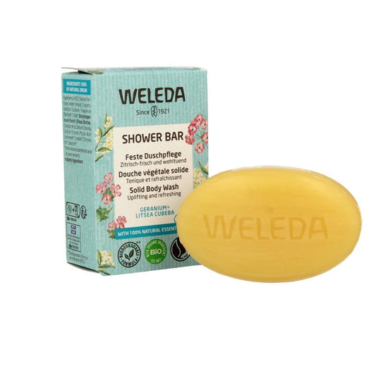 Weleda Shower bar geranium + litsea cubeba 75g