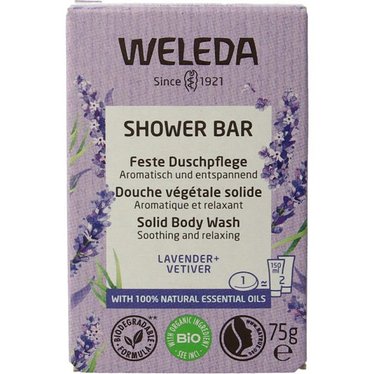 Weleda Shower bar lavender + vetiver 75g