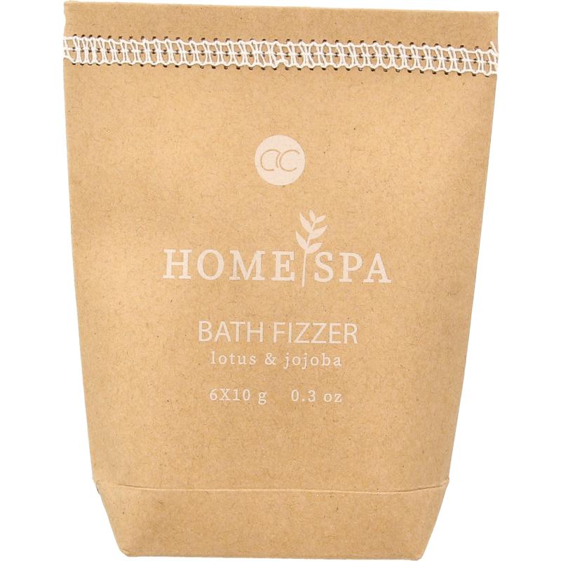 Accentra Bath salt home spa 6 x 10gr bath fizzer 1set