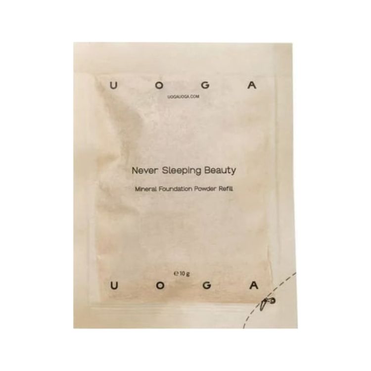 Uoga Uoga Foundation powders never sleeping beauty refill 10g