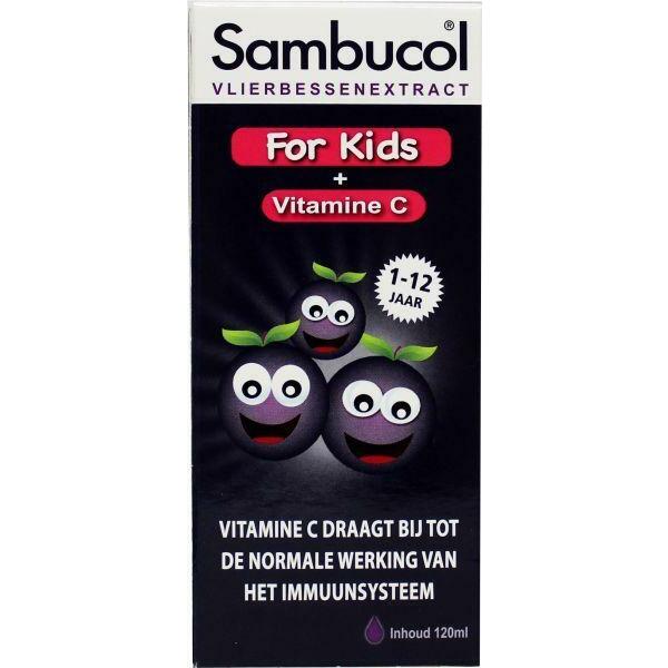 Sambucol Vlierbessensiroop for kids 120ml