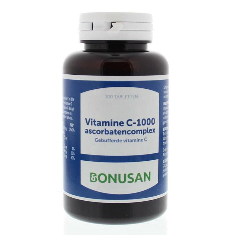 Bonusan Vitamine C1000 mg ascorbaten 100tb