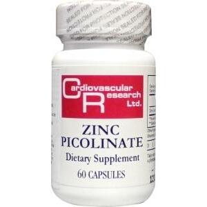 Cardio Vasc Res Zink picolinaat 25 mg 60ca