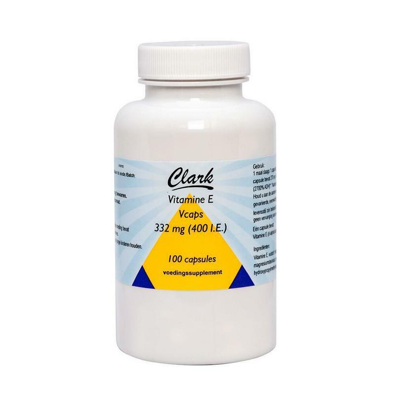 Clark Vitamine E 400IU 100ca