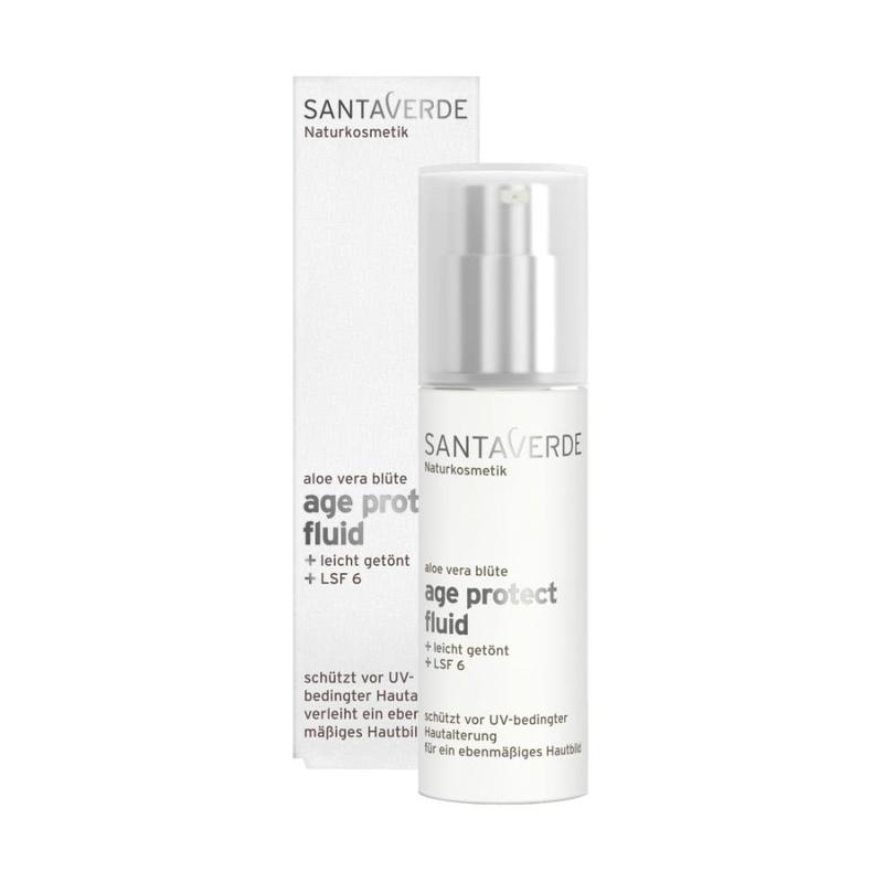 Santaverde Aloe vera age protect fluid tinted SPF6 30ml