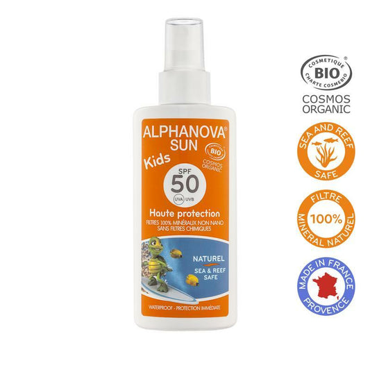 Alphanova Sun Sun vegan spray SPF50 kids 125ml
