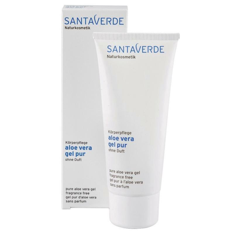Santaverde Aloe vera pure gel parfumvrij 100ml
