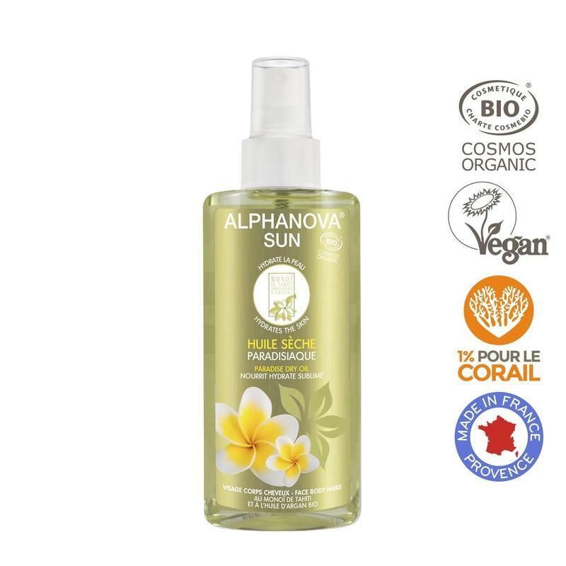 Alphanova Sun Sun vegan dry oil spray paradise 125ml