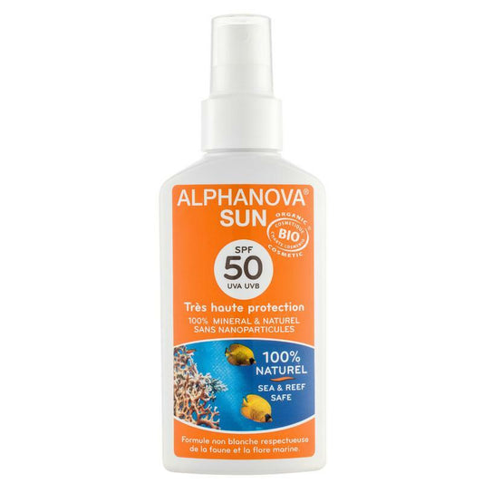 Alphanova Sun Sun vegan spray SPF50 125ml