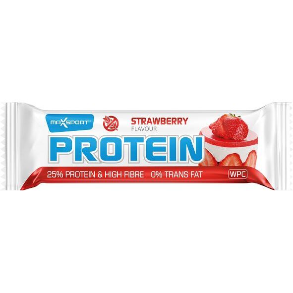 Maxsport Proteine bar strawberry 60g