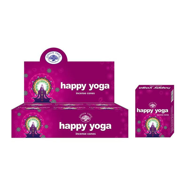 Green Tree Kegelwierook happy yoga 10st