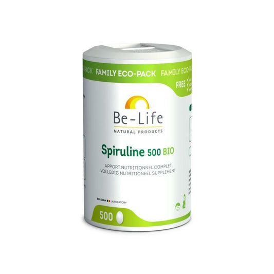 Be-Life Spiruline 500 bio 500tb