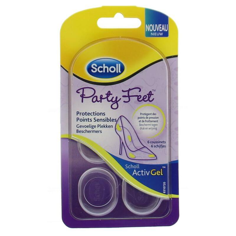 Scholl Active gel gevoelige plekken 6st