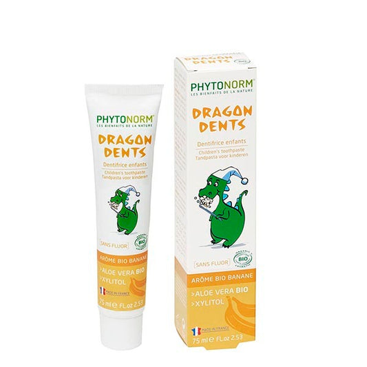 Phytonorm Dragondent kind tandpasta banaan 75ml
