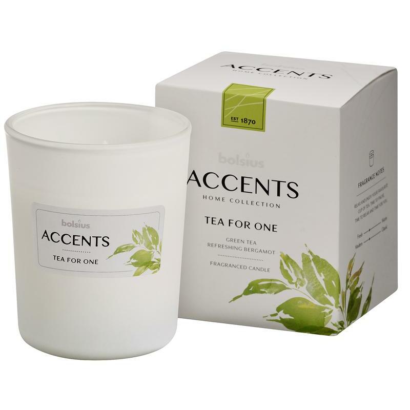 Bolsius Accents geurkaars tea for one 1st