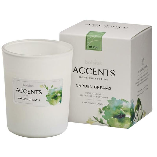 Bolsius Accents geurkaars garden dreams 1st