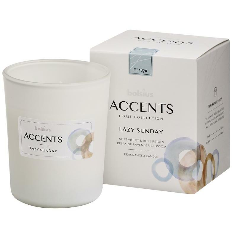 Bolsius Accents geurkaars lazy sunday 1st
