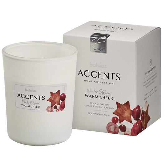 Bolsius Accents geurkaars warm cheer 1st