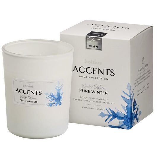 Bolsius Accents geurkaars pure winter 1st
