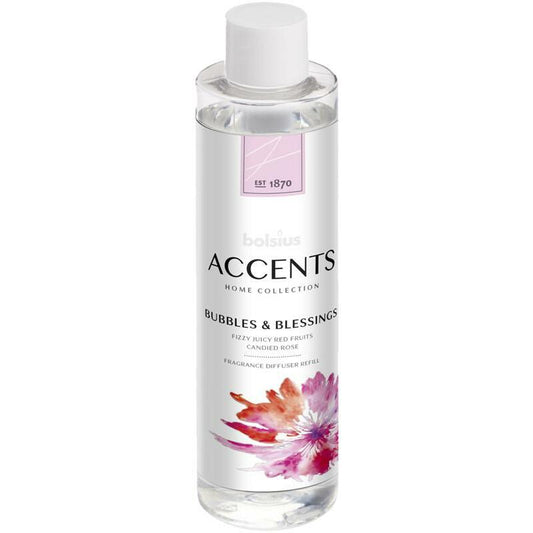 Bolsius Accents diffuser refill bubbles & blessings 200ml