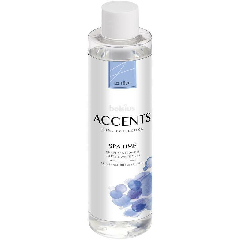 Bolsius Accents diffuser refill spa time 200ml