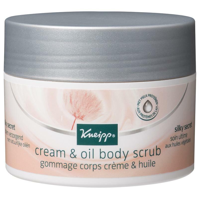 Kneipp Cream & oil body scrub silky secret 200ml
