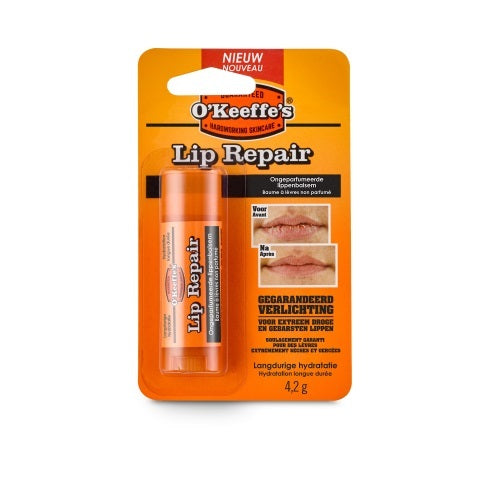 O Keeffe S Lip repair ongeparfumeerde lippenbalsem 4.2g