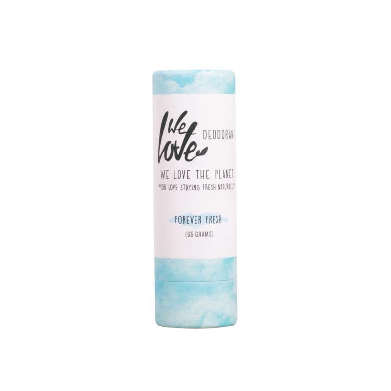 We Love 100% Natural deodorant stick forever fresh 65g