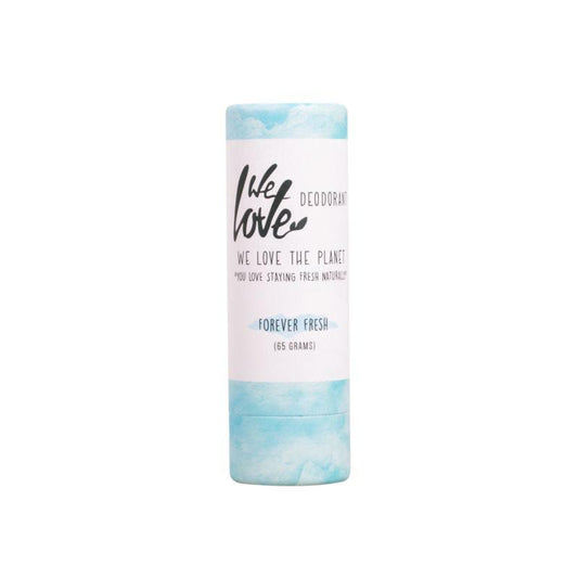We Love 100% Natural deodorant stick forever fresh 65g
