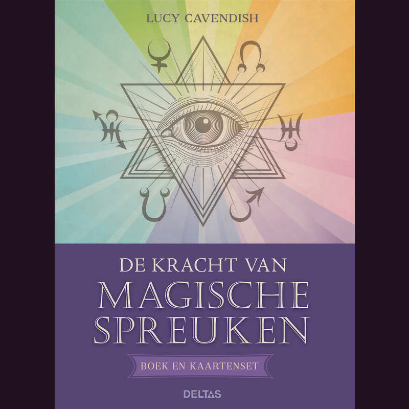 Deltas De kracht van magische spreuken boek en kaart 1set