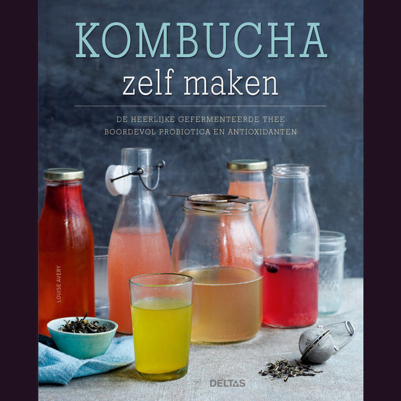 Deltas Kombucha zelf maken boek