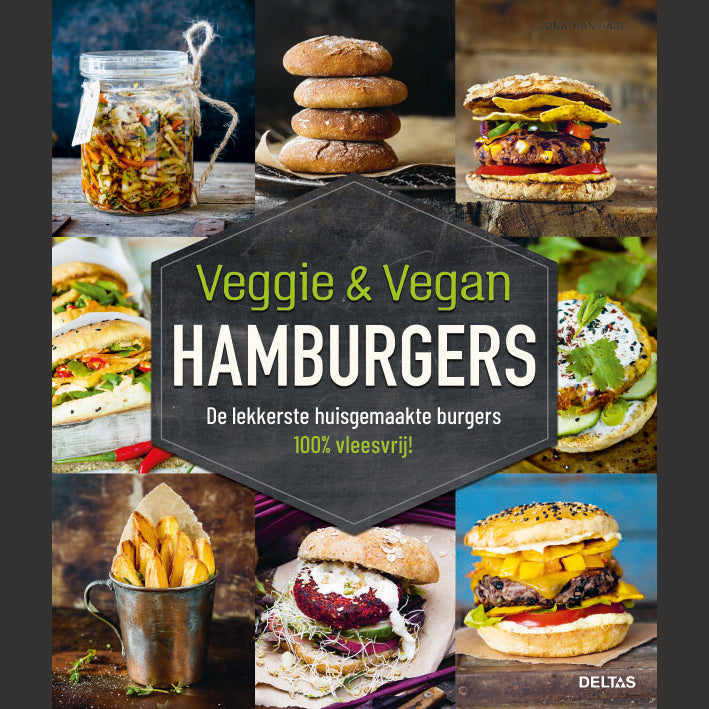 Deltas Veggie & vegan hamburgers boek