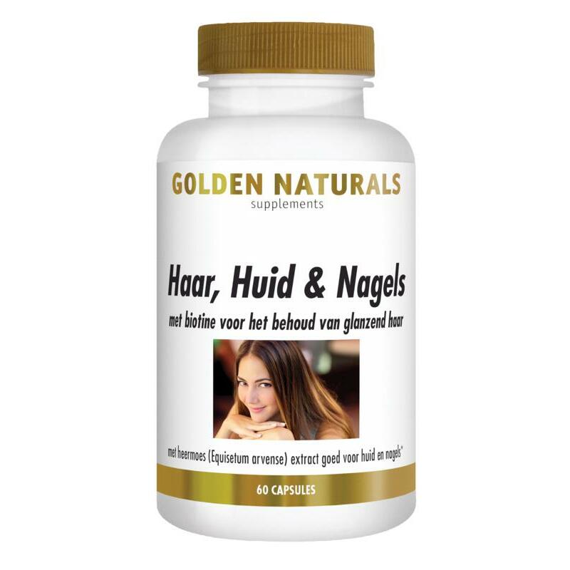 Golden Naturals Haar, huid & nagels 60vc