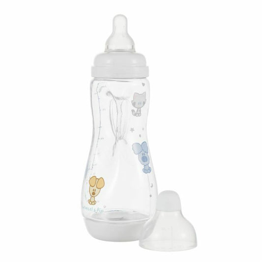 Difrax Handgreep fles 240 ml woezel & pip 1st