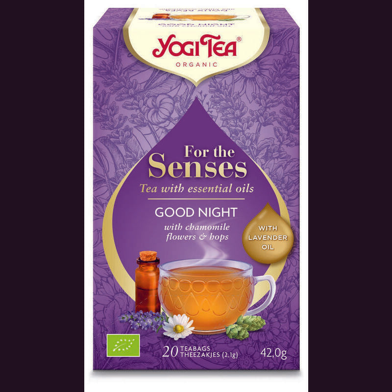 Yogi Tea Tea for the senses good night bio 20st