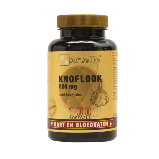 Artelle Knoflook 500 mg +250 mg lecithine 100ca