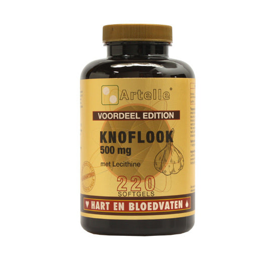 Artelle Knoflook 500 mg +250 mg lecithine 220ca