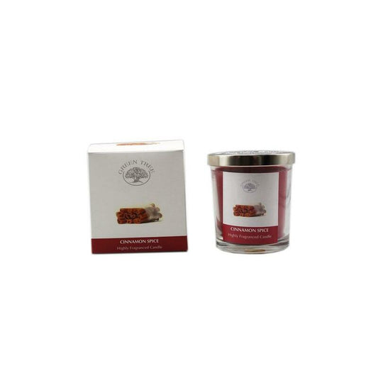 Green Tree Geurkaars cinnamon spice 200g