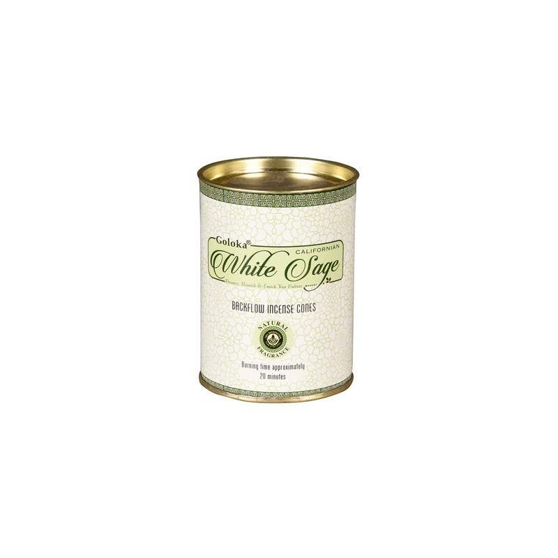Green Tree Goloka white sage back flow cone 1st