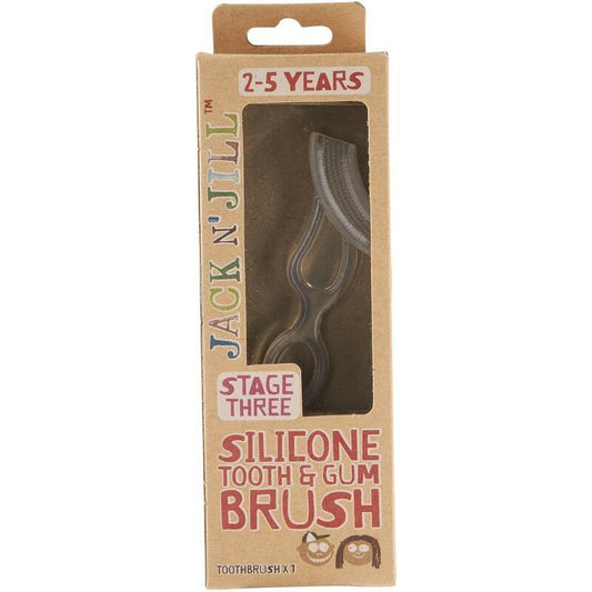 Jack n Jill Silicone tooth & gum brush 1st