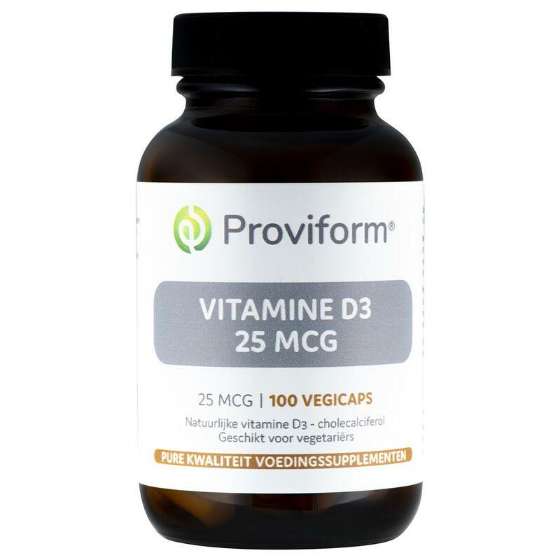 Proviform Vitamine D3 25 mcg 100vc