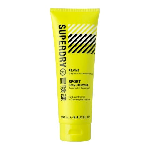 Superdry Sport RE:vive Body + hair wash 250ml