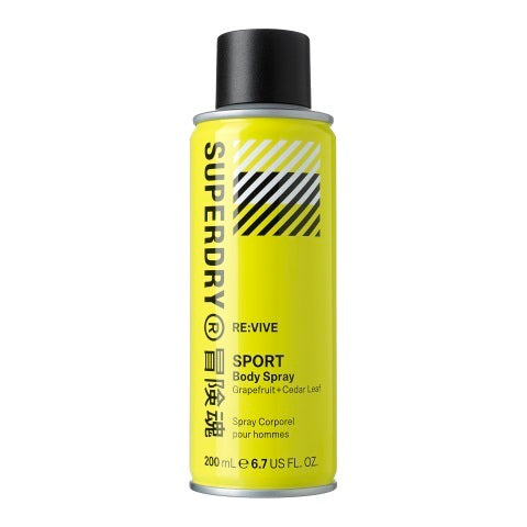 Superdry Sport RE:vive Men's body spray 200ml