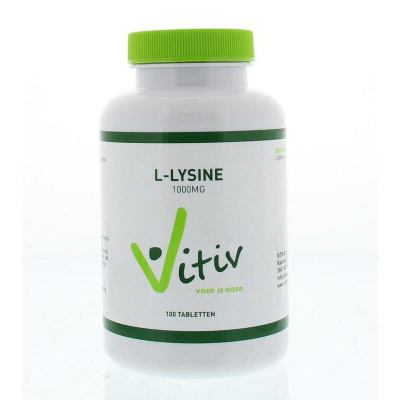 Vitiv L-Lysine 1000 mg 100tb