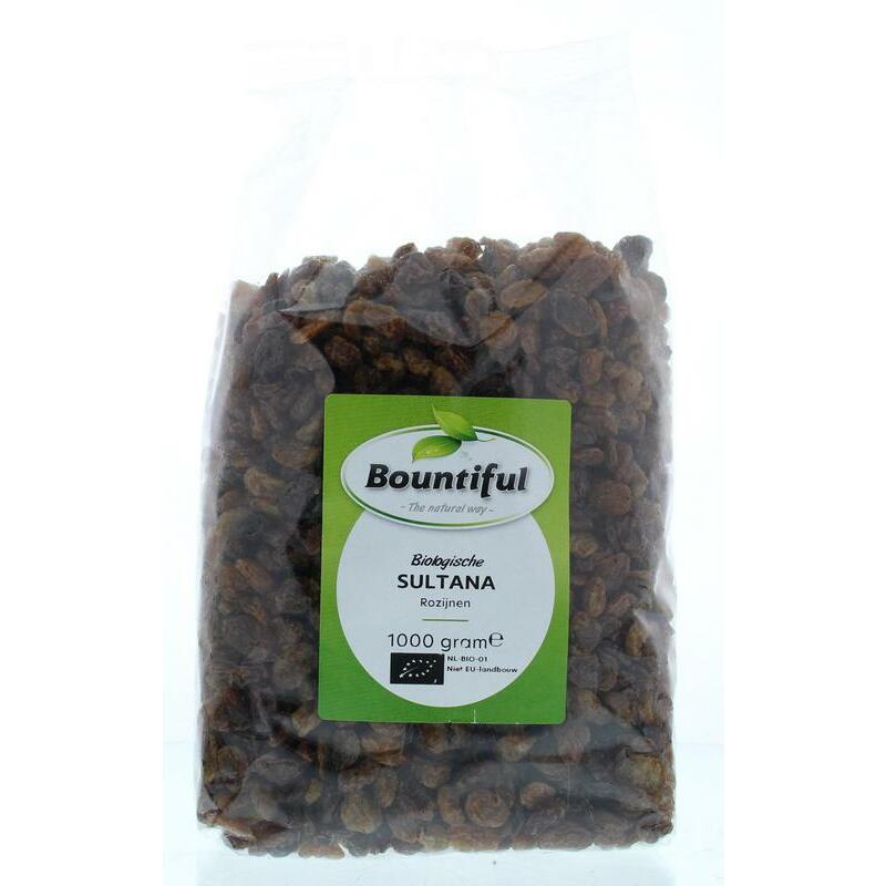 Bountiful Sultana rozijnen bio 1000g
