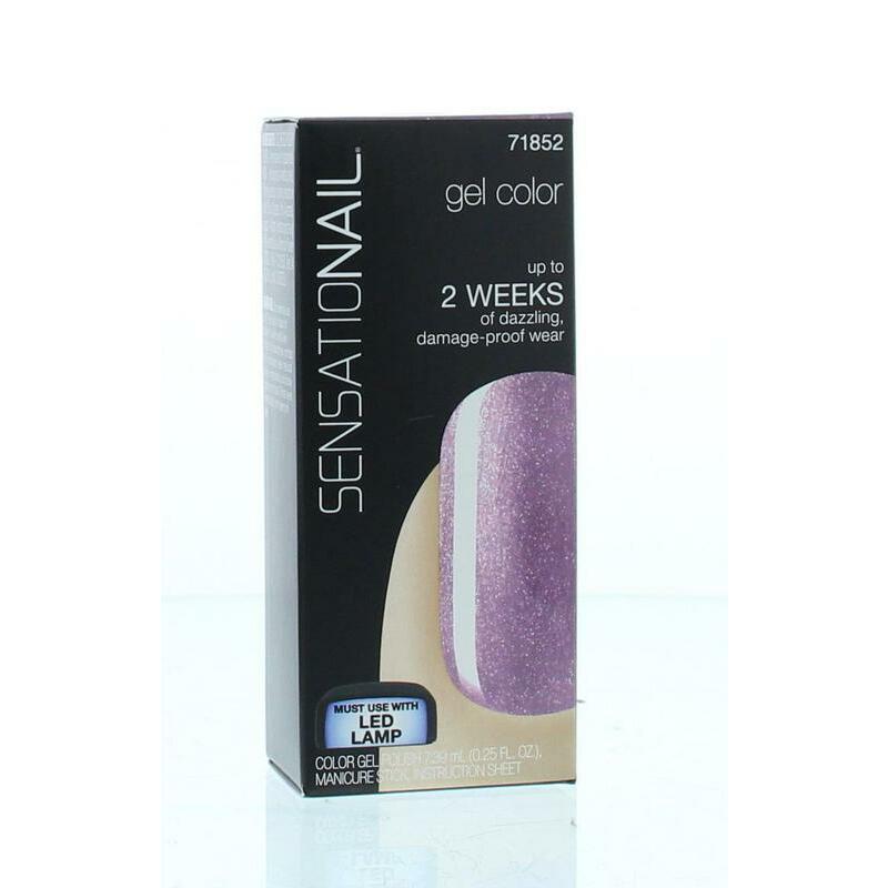 Sensationail Gel polish metal me pink 7.4ml