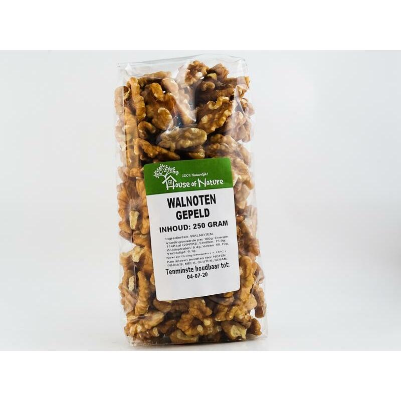 House Of Nature Gepelde walnoten 250g