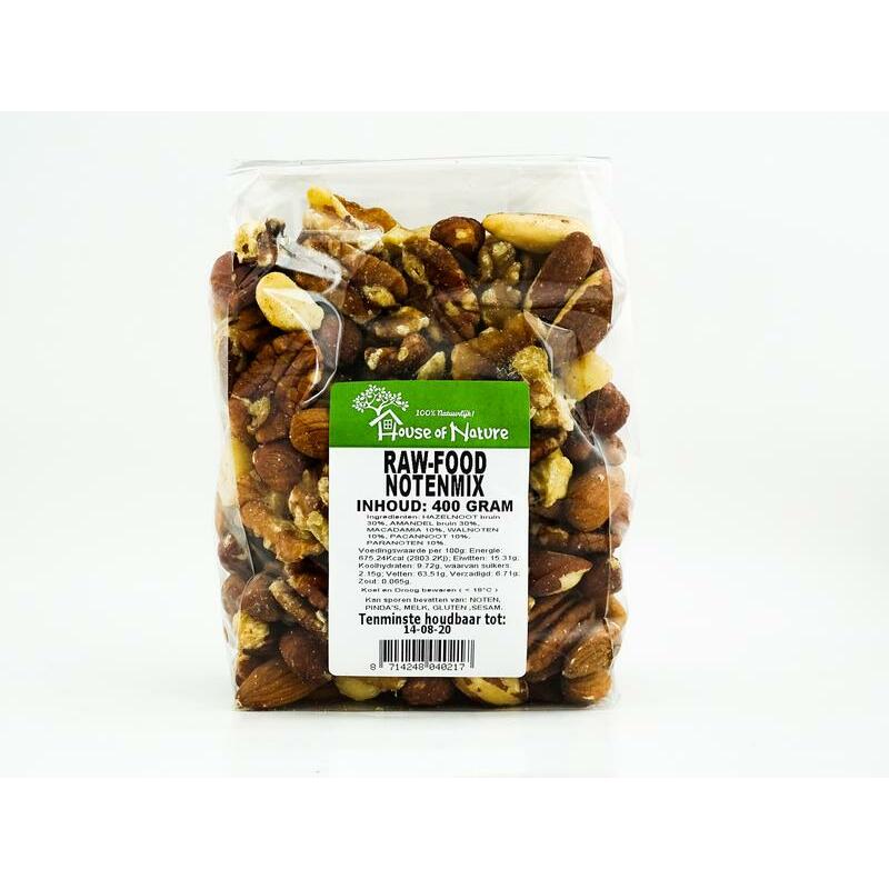 House Of Nature Notenmix rauw 400g